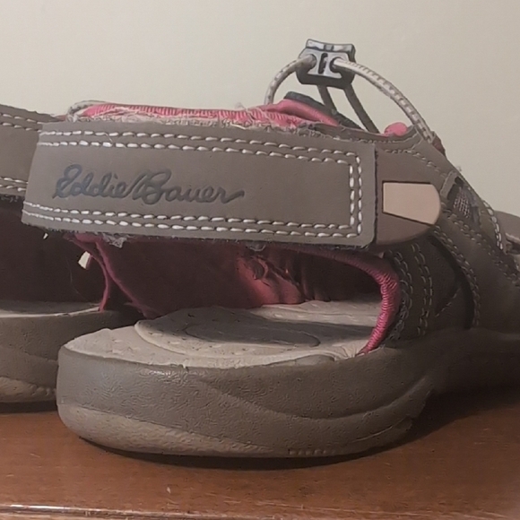Eddie Bauer Hiking Shoes Sandals Size 9M VACATION Ready! - Picture 3 of 11